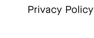 Privacy Policy